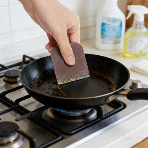 Plastskrapeverktøysett for panner og gryter 2