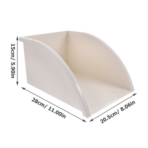 Supvox PVC gutter splash block white 3.5x3.5x6 in 1