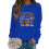Felpa da donna girocollo a maniche lunghe, casual, pullover 1