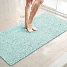 Alfombrilla de ducha antideslizante de PVC tipo lufa de 40x16 pulgadas.