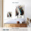 Tableau sur toile Excite 20 x 30 cm Blanc Turquoise 3