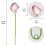 White Faux Calla Lilies Real Touch 10 pcs 3