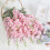 8pcs Dark Red Delphinium Artificial Flowers 85cm 3