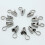 Stainless Steel Curtain Hooks 36-Pack 2