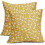 Conjunto de 2 capas de almofada vintage com estampa floral, 45x45cm (18x18 polegadas). 1