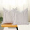 Fodere per cuscini in lino a righe blu navy e beige, 45x45 cm (confezione da 2) 1