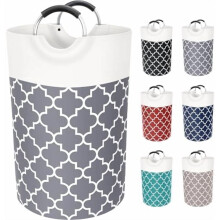 Opvouwbare, waterdichte wasmand van 75 liter met aluminium frame