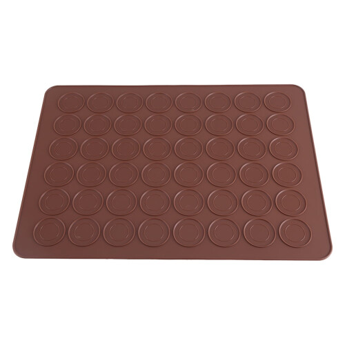 Moule à macarons en silicone, tapis de cuisson 48 cavités 1