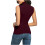 Ärmellose Rollkragenpullover für Damen, leichte, dehnbare Oberteile 7