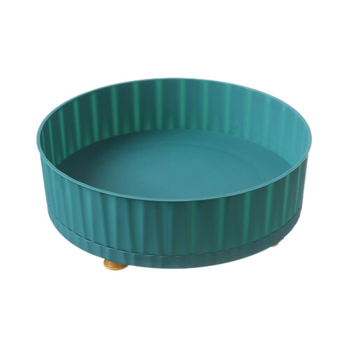 Rotating Spice & Cosmetic Storage Tray Green 1