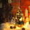 Mini LED Christmas Tree - 30 cm Gold Tabletop Decoration 5