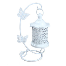 Hohler Kerzenhalter in Blumen- und Schmetterlingsform, Ständer, Kerzenständer, Heimdekoration, hohles Design, langlebig, gute Dekoration
