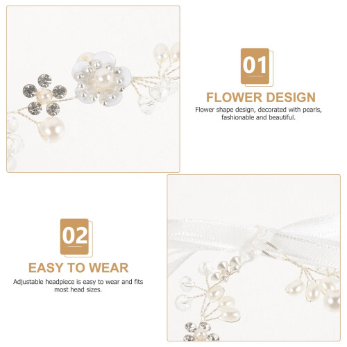 Braut-Haarschmuck mit Strasssteinen, 1 Set 2