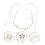 Braut-Haarschmuck mit Strasssteinen, 1 Set 4