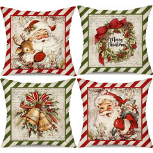 Fețe de pernă de Crăciun 45x45 cm, set de 4