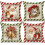 Fețe de pernă de Crăciun 45x45 cm, set de 4 1