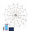 Φώτα ιστού αράχνης Comefolife60-LED για το Halloween με τηλεχειριστήριο, 1 αράχνη, 8 2