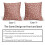 Conjunto de 2 capas de almofada florais em linho, 45x45 cm (18x18 polegadas). 6