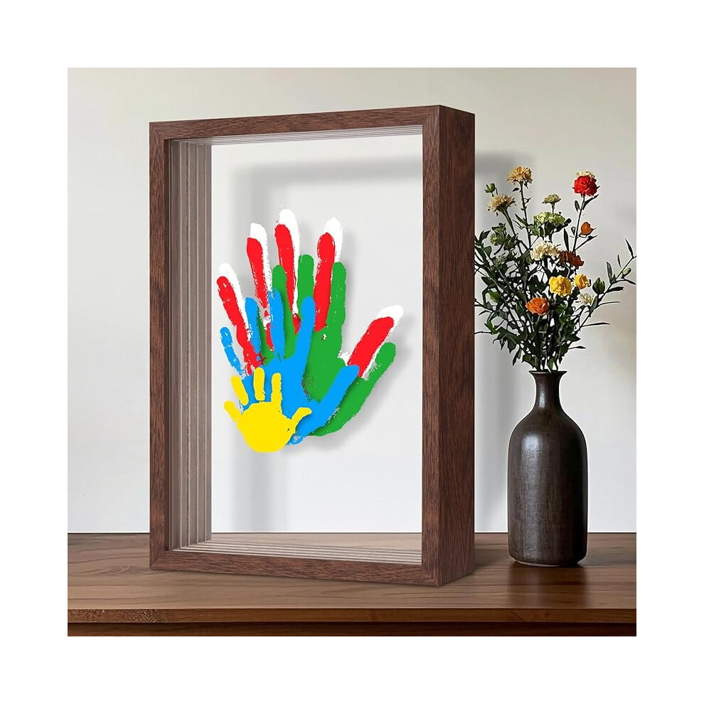 Family Handprint Kit with 6 Non-Toxic Paints