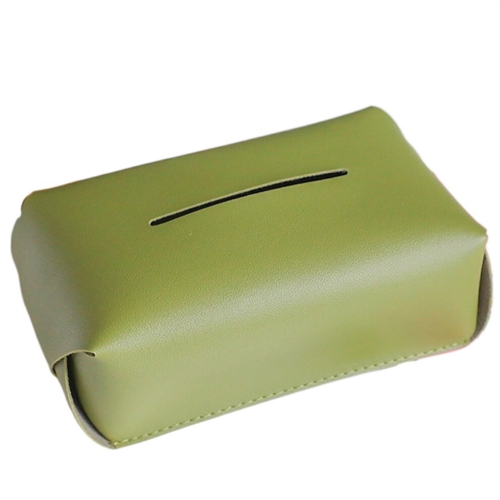 2Pcs Car Visor Tissue Holder Pu Leather Backseat Tissue Case Car Accessories For Women For Car Truck Suv 9180479998549