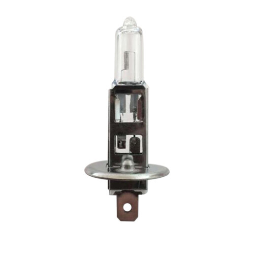 Λαμπτήρες αλογόνου προβολέων 12V H1 55W5000K Λευκοί, 1600LM, Χαλαζιακό γυαλί, Ενεργειακά 1