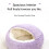 Cozy Cocoon Pet Bed - Ημικλειστό βελούδινο κρεβάτι σκύλου για μικρά σκυλιά και γάτες, 7