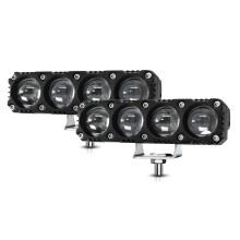 Fog Motorcycle Spotlights Motorcycle LED Driving Lights With 5 Lighting Modes IP68 Water Resistant For Motorcycles Trucks Tractors