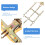 1 τεμάχιο αντιολισθητικές αλυσίδες για ελαστικά χιονιού, αλυσίδες από ατσάλι για 6
