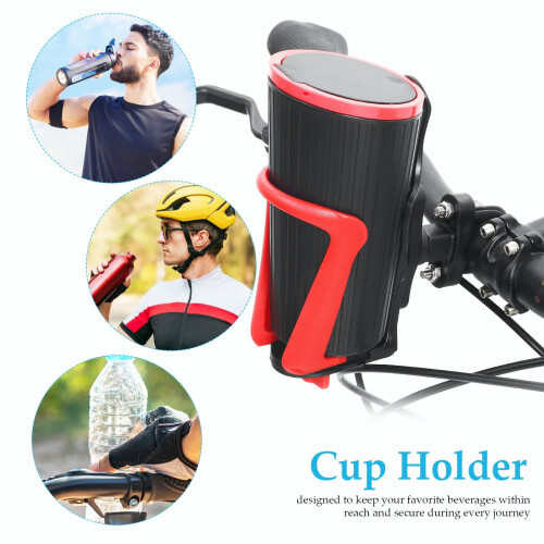 Motorcycle Water Cup Holder Clear 17x8.5x7.1cm 1