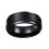 Black Brushed Titanium Steel Rotating Ring Size 9 5