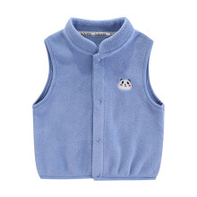Vestes d'hiver chaudes et sans manches pour enfants (garçons et filles) - Motifs dessins animés - Idéales pour le printemps et l'automne - Tailles