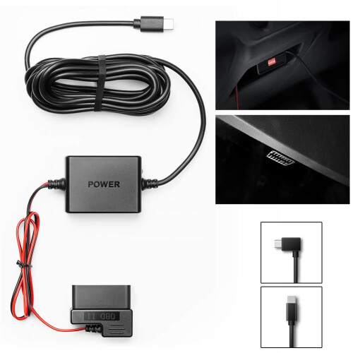 for70mai obd- Κιτ καλωδίου επιτήρησης στάθμευσης 24 ώρες για Type-C 1