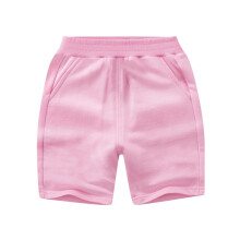 Shorts de verão para bebês e crianças pequenas – Calça esportiva casual com bolsos e estampa de botões de flores, ideal para o dia a dia das