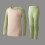 Kids Thermal Base Layer Set Green 12 Years 2