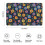 Tapete de banheiro Pioneer Flower Floral em microfibra, 50 x 80 cm (20 x 32 polegadas) 3
