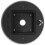 Capac spate ceas ABS negru, 120 mm, pachet de 4 4