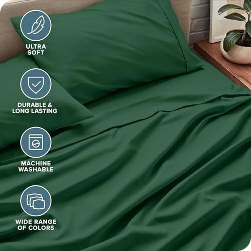 Ultra-Soft Microfiber Sheet Set Queen 4-Piece 2
