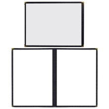 2Pcs Transparent Menu Holders for Restaurant and Bar