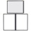 2Pcs Transparent Menu Holders for Restaurant and Bar 1
