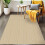 Farmhouse entryway rug boho woven 2'x3' 8