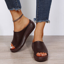 Imréiteach Sandals do Mhná Samhradh Bróga Cothroma le Bonn Tiubh do Mhná Sandals Rómhánacha Ócáideacha Faiseanta, Sandals do Mhná Gléasta