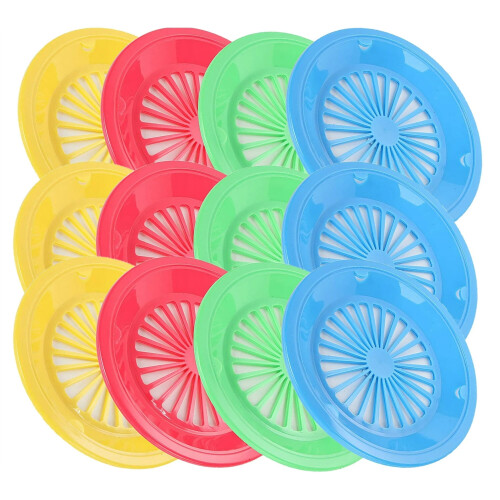 12er-Pack PP-Papptellerhalter für 9-Zoll-Teller