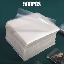 500 feuilles de papier de riz gluant comestible pour emballage de bonbons, sucreries et autres aliments faits maison (Noël, mariage, etc.).