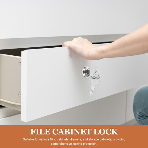 1 Set Tool Box Lock Replacement for Craftsman Pantry Door Lock Latch Cable Locks with Keys Locks 2