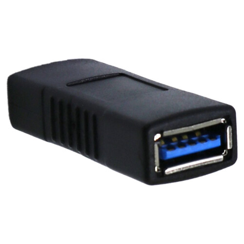 Σύνδεσμος USB3.0 τύπου A θηλυκό σε θηλυκό, μαύρο, 3 τεμάχια 1