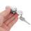 1 Set Tool Box Lock Replacement for Craftsman Pantry Door Lock Latch Cable Locks with Keys Locks 7
