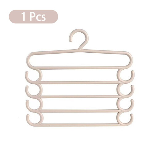 Porte-pantalons multifonctionnel à 3 niveaux, gain de place
