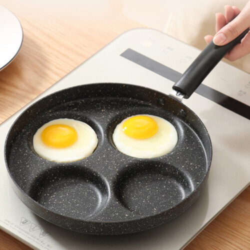 4 Cup Nonstick Omelette Pan Frying Pan Egg Pancake Cookware Kitchen Tool
