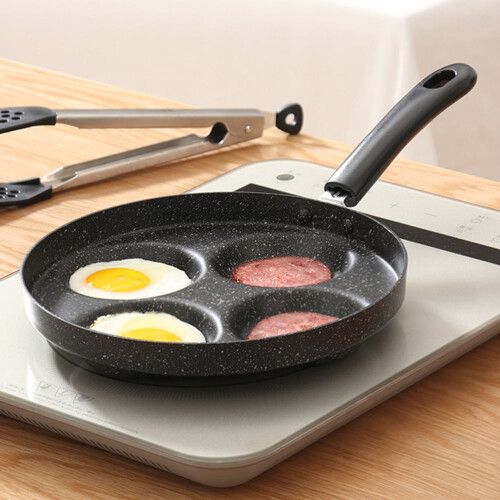4 Cup Nonstick Omelette Pan Frying Pan Egg Pancake Cookware Kitchen Tool 1