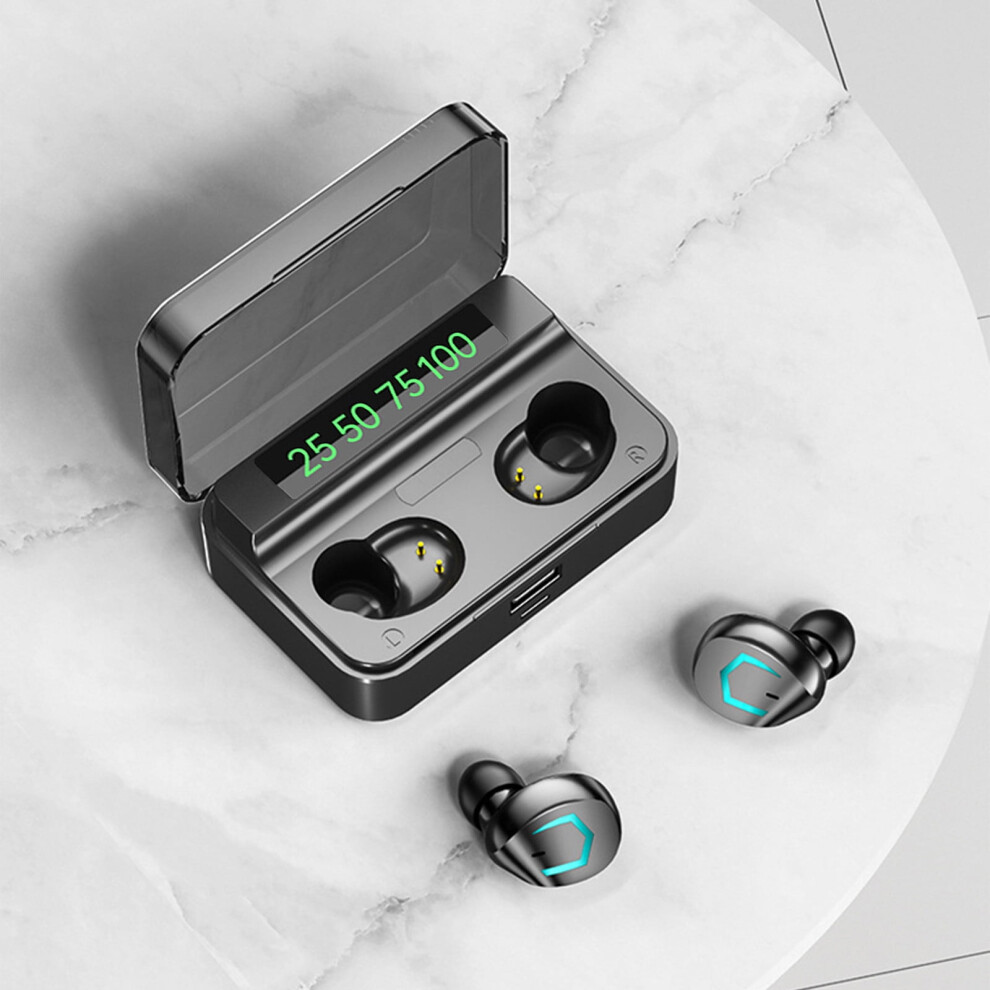 Earbuds Wireless Bluetooth Wireless Earbuds Bluetooth Headphones In Ear With Bluetooth 5.2 Led Display Ipx7 Earbuds For Sport And Work 9557311247835